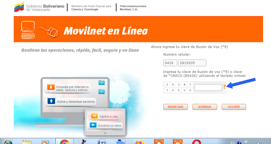 Como enviar mensajes de Movilnet por internet gratis