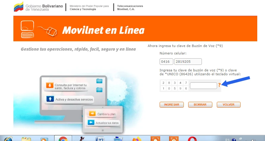 Como enviar mensajes de Movilnet por internet gratis